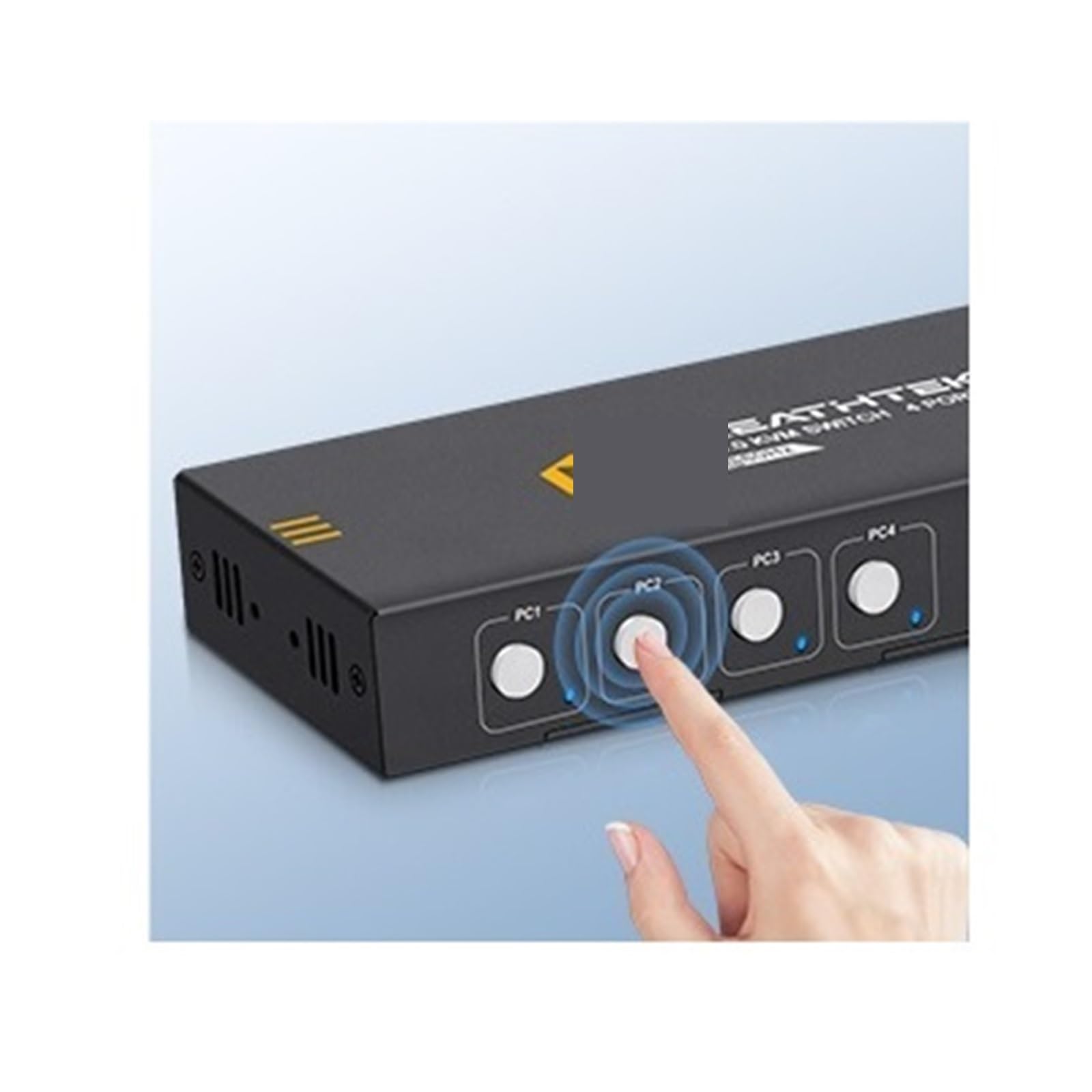 KVM Switch USB3.0 HDMI Switcher 4K@60Hz for 4 Computers Sharing 1 HD Monitor and 3 USB Devices Keyboard Mouse Printer-image-34