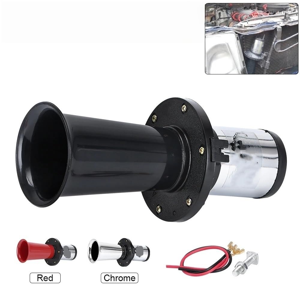 Amplificatore Altoparlanti Altoparlante Per Auto Antico 12V Modello Classico Vintage T Style School Chrome 110DB Moto