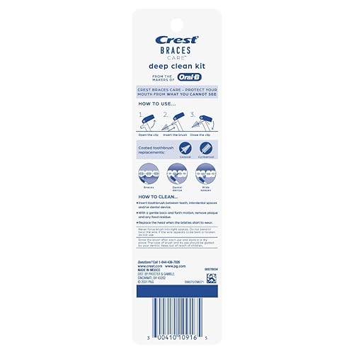 Miniatura 2 de Crest Kit de limpieza profunda con cepillo de dientes interdental, 1 unidad