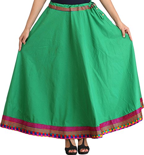 Jupe violette femme Exotic India aux finitions artisanales de qualité