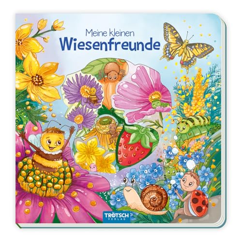 Trötsch Fensterbuch Meine kleine Wiesenfreunde: Entdeckerbuch Beschäftigungsbuch Spielbuch
