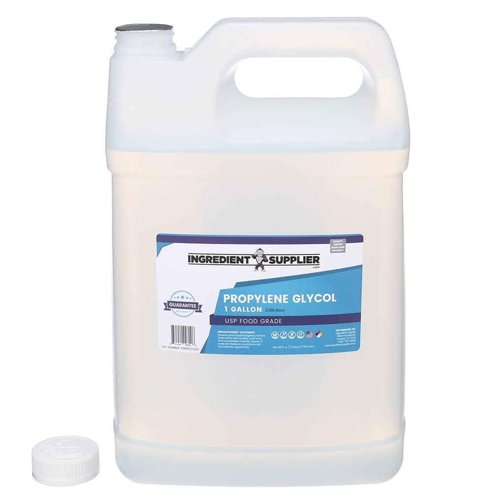Propylene Glycol - 1 Gallon (128 oz.) - USP Food and Pharmaceutical Grade - Highest Purity - Manufactured and Packaged in The USA