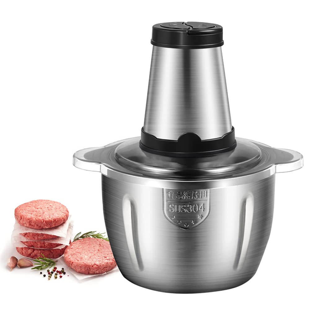 Eryue Electric Meat 3L Large Household Stainl Steel 2 Gears 250W High Power Kitchen Cooker Bl-image-48