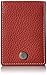 Kitamura YH0085 70912 Pass Case, Bi-Fold Type, Red/Ivory Stitching