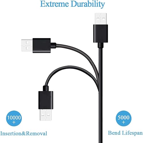 Miniatura 4 de TONIWA Cable micro USB de repuesto para Blue Yeti X, cable USB de micrófono Nano Yeti (10 pies)