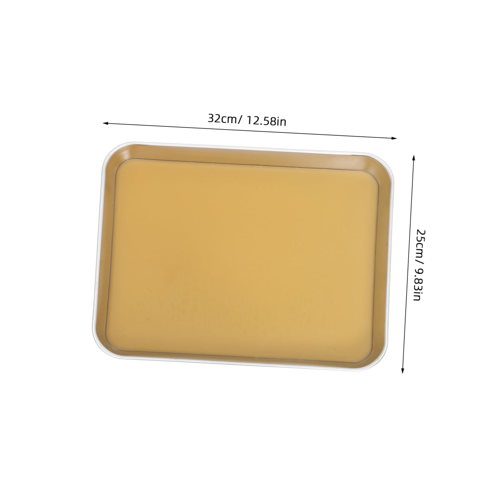 Cabilock Plateau De Dissection Métallique Pour Laboratoire Plateau Avec Cire Outil De Laboratoire De Dissection Métal