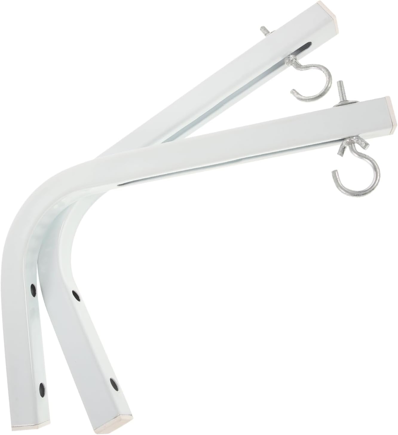 Homoyoyo 1Pair Projector Screen Hooks Durable Ceiling Mount Brackets for Projector Screens Easy Installation Versatile Design for Home and Office Use Construction for Stability
