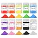 [11 Pound] Art Sand/Scenic Sand Non-Toxic Colored Sand for Kids' Arts & Crafts, Terrarium Sand Play DIY Drawing Sandbox Wedding Sand for Decorations and Crafty Collection Sand Bottles ... (10 Bottles)