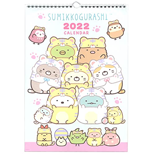 サンエックス 2022年 すみっこぐらし カレンダー 壁掛け B4 CD35901