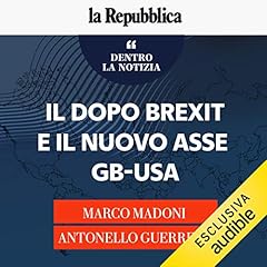 Diseño de la portada del título Il dopo Brexit e il nuovo asse Gb-Usa