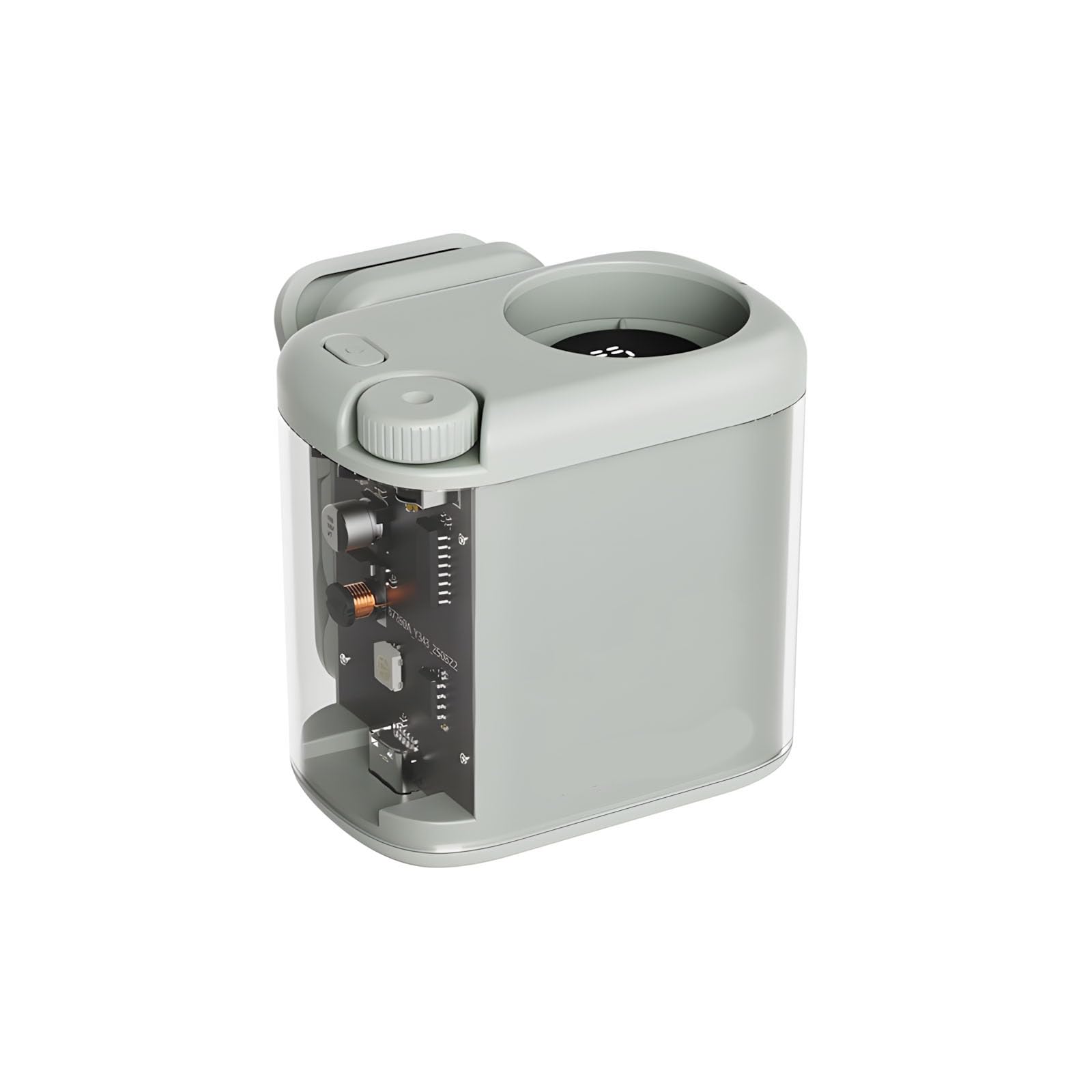 Petit ventilateur léger en ABS de 138g portable avec écran LCD