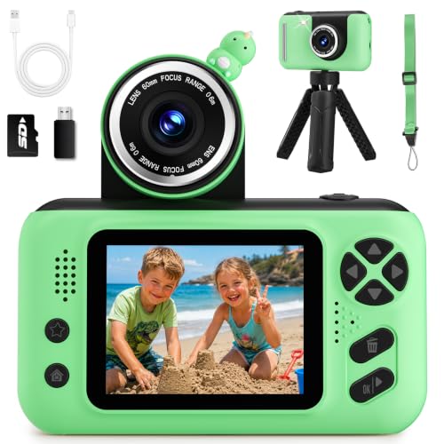 Makolle Kids Camera Birthday Gifts for Boys and Girls Age 3-8 Green