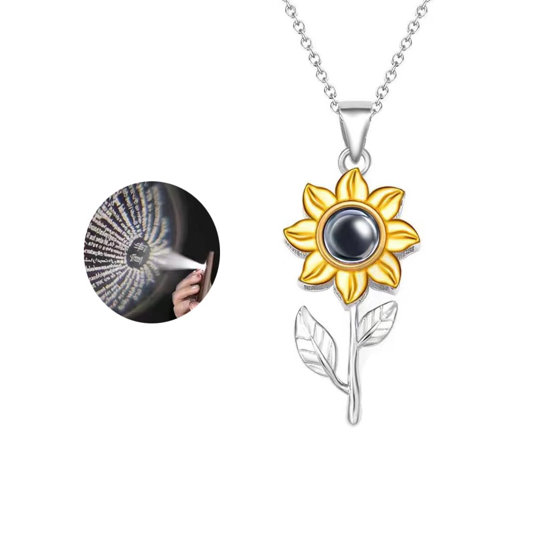 Collana PESCE CREATIVO, dipinta a mano - Gioielli - Collane - di Il