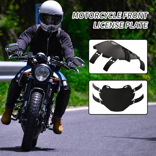 Protection de plaque d'immatriculation moto avec sangle de fixation pour vélo électrique