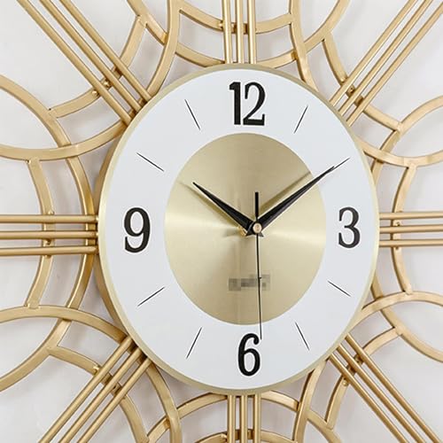 Horloge murale style chinois maison restaurant montre quartz entrée - 6