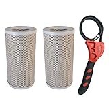 Caterpillar 943229 094-3229 Hydraulic/Transmission Filter w/IHD Strap Wrench Bundle (2)