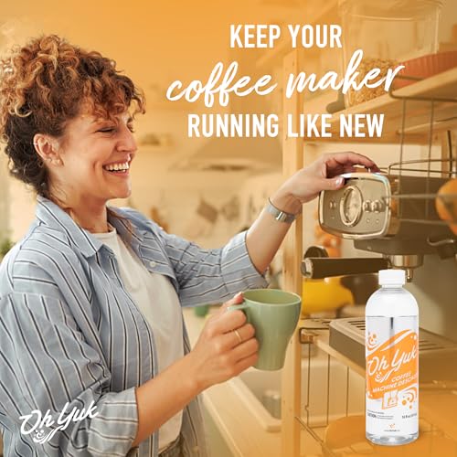 image for Oh Yuk Coffee Machine Descaler - Cleaning and Descaling Solution Unive