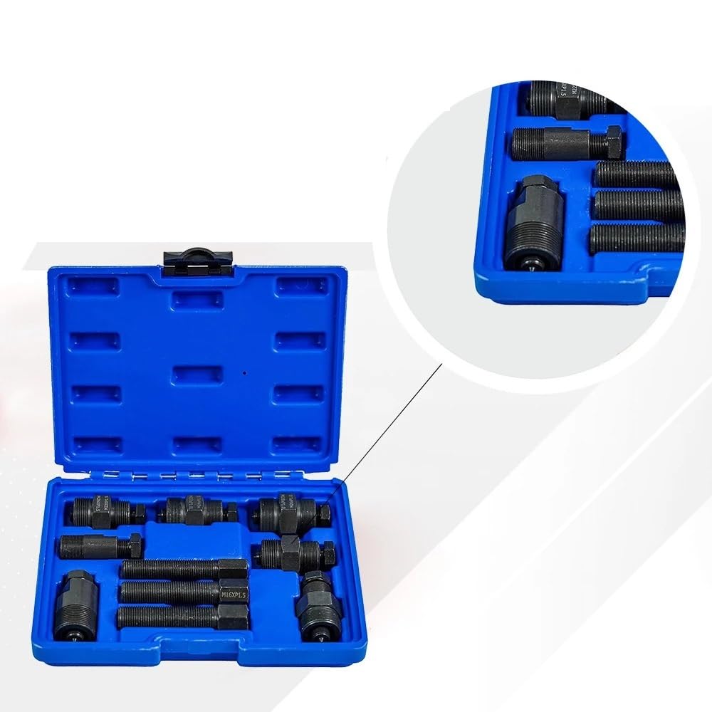 Estrattore volano Estrattore Magnete Set di estrattori per volano per Moto da 10 Pezzi Set di Strumenti di Riparazione per rimozione volano Sporco per Moto