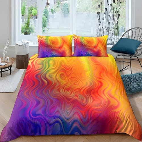 Housse de couette résistante anti-pli lit single fermeture éclair zippée
