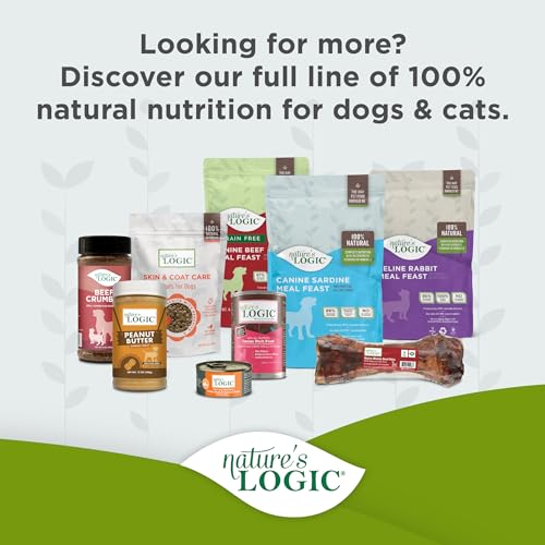 Image of NATURE'S LOGIC Dry Dog Food - Venison Meal Feast Dry Kibble, 13 lb