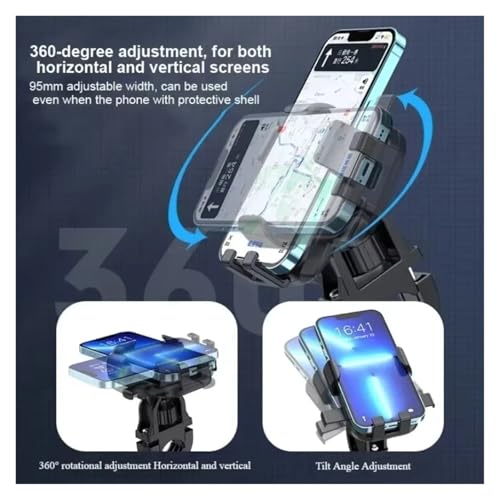 Support rotatif 360° et réglable, l'accessoire antidérapant indispensable pour VTT - 5