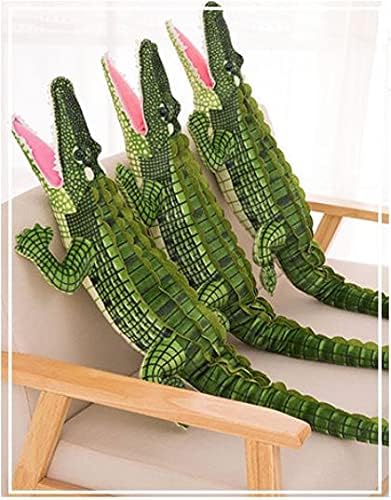 XICHEN 39-Inch Giant Green Crocodile Plush Toy - Huge Stuffed Animal For Kids