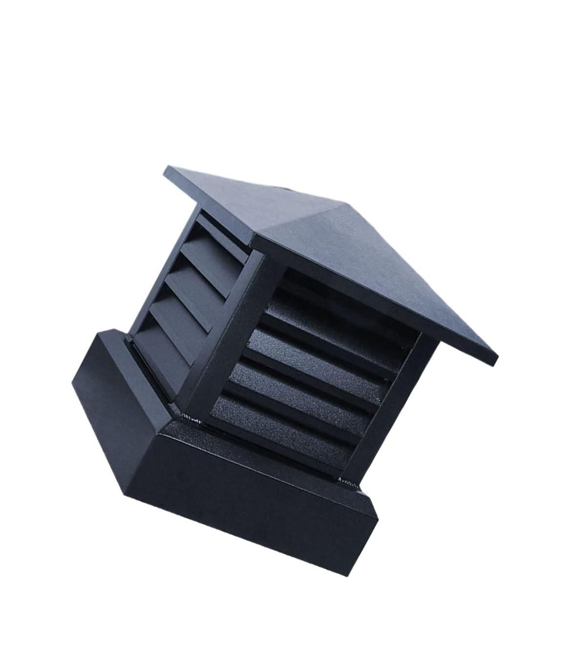 Aluminum Alloy Chimney Cowl Cap Square Drain Cover 10 12 14in(14in)