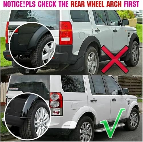 Garde-boue pour Land Rover Discovery bavettes avant arrière robustes
