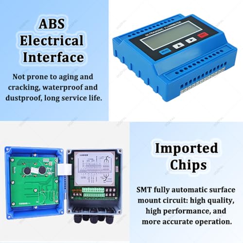 Dozpal Misuratore Di Portata A Ultrasuoni Fisso - Misuratore Di Portata Digitale A Parete -30~160 ℃ Modulo Misuratore Di Portata Per Tubi Dn15~Dn6000Mm DN100 - 6