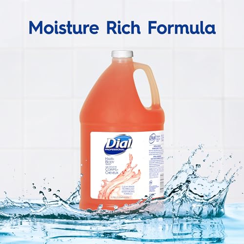 Dial Professional Hair Shampoo + Body Wash, 1 Gallon, 128 Fl Oz - image 4