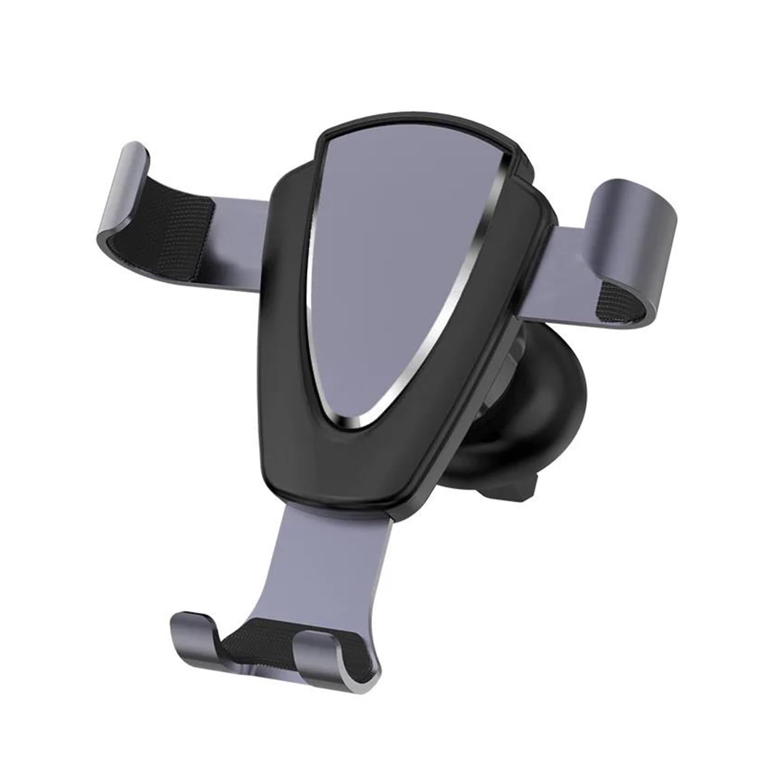 Porta Cellulare Auto Per il supporto per telefono con clip per bocchetta dell'aria per auto Sa&ms&un&g(Metal Grey)