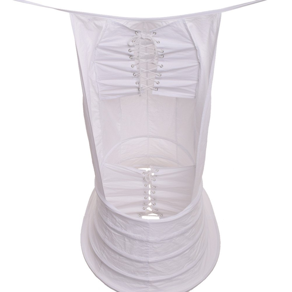 GRACEART Women's Victorian Crinoline Hoop Bustle Cage Pannier