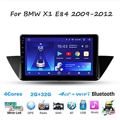 Android 8.1 Autoradio Radio Navigationssystem Für BMW X1 E84 2009-2012 Gürtel DAB+ Digitalradio Bluetooth USB Mirrorlink Sygic GPS