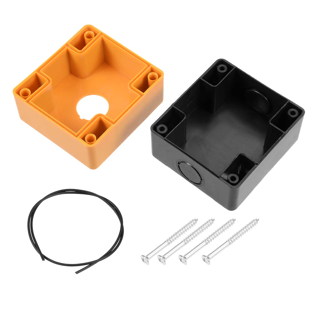 Housing Button 22mm Button Housing Uxcell 22mm 4-Button Waterproof Push Button Station ...