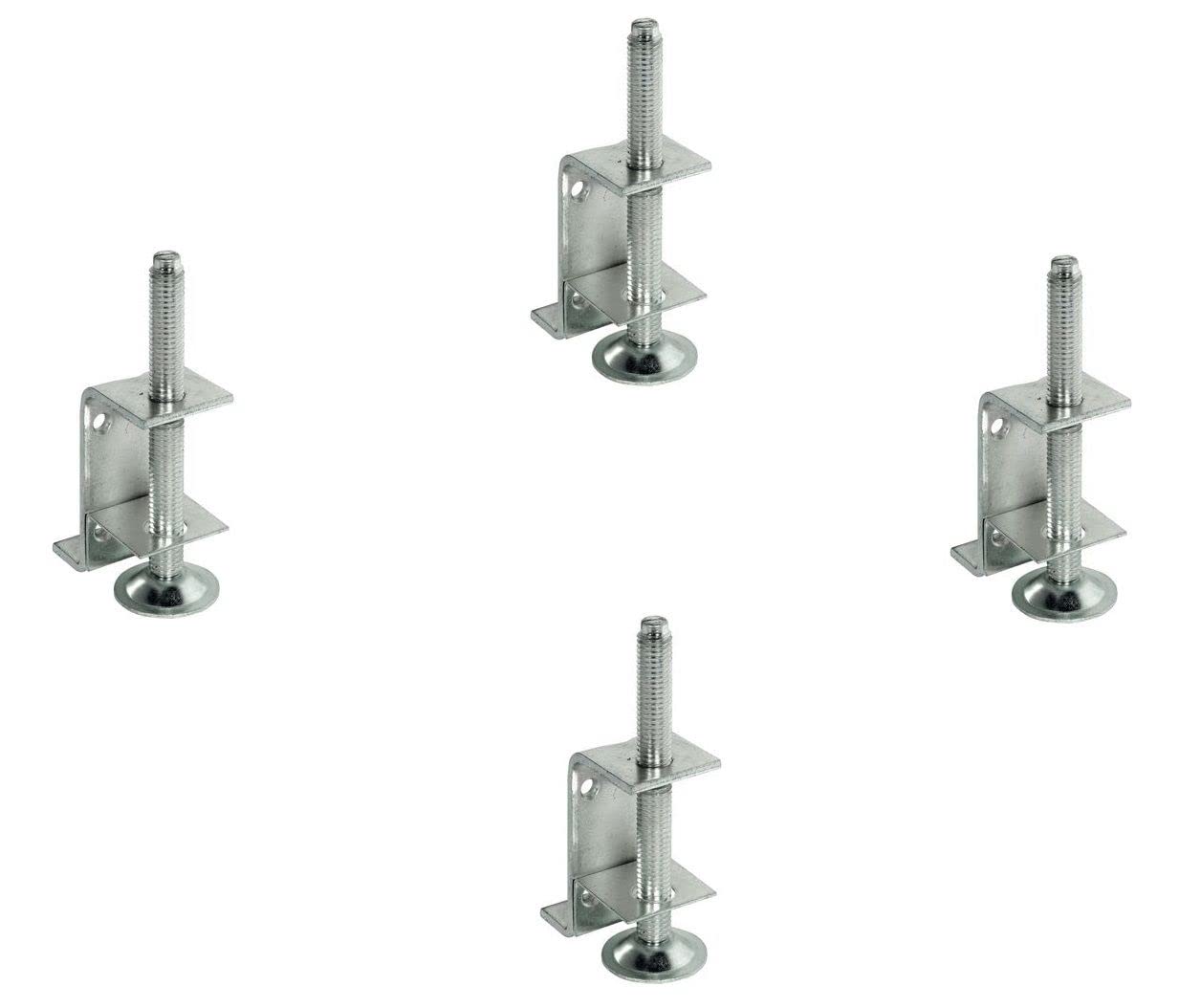 4 x pcs Hafele Plinth Base Height Adjuster Adjusting with Supporting Bracket