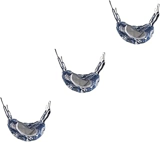 Balacoo 3 Pçs Rede Quente Para Animais De Estimação Brinquedos Para Animais De Estimação Acessórios Para Animais De Estimação Saco De Dormir Quente Rede Swing Hamster Atividade Furão Rede