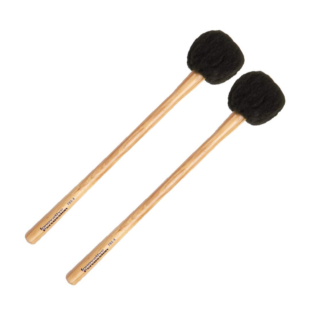 Innovative Percussion FBX-4S Marching Soft Bass Drum Mallets (Large)