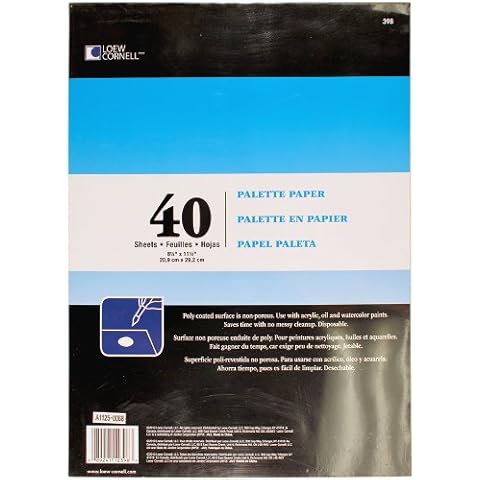 Loew Cornell 398, Palette Paper Pad, 40 Sheets Cover