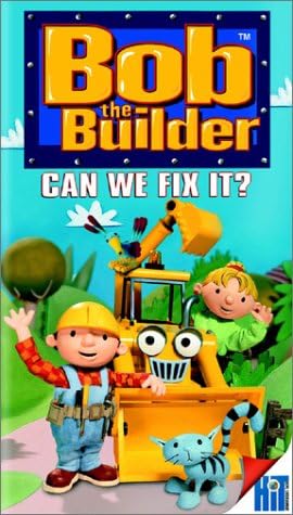 Bob The Builder - Can We Fix It? VHS