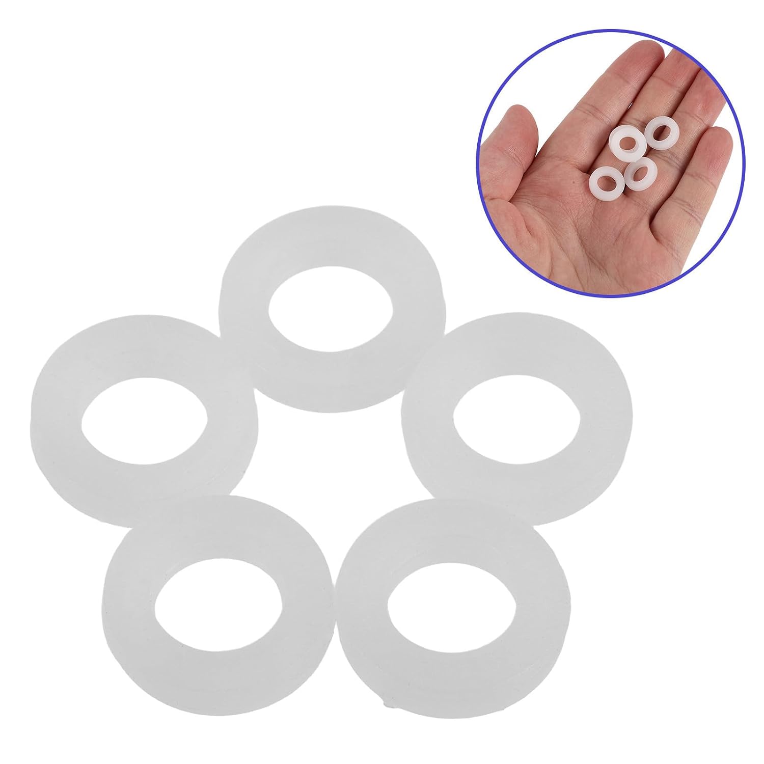 10pcs Freezer Door Hinge Washer Plastic Spacers for Refrigerator and Freezer Door Hinge with Tight Seal Support and Smooth Operation Compatible with Cabinet Systems and Assembly