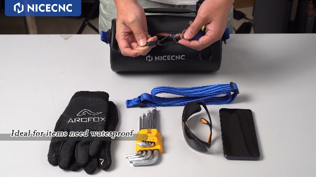 Amazon.com: NICECNC Waterproof Motorcycle Handlebar Bag, No