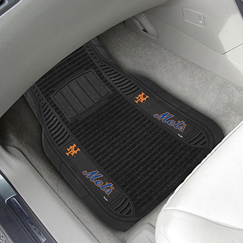 MLB - New York Mets 2 Piece Deluxe Car Mat Set