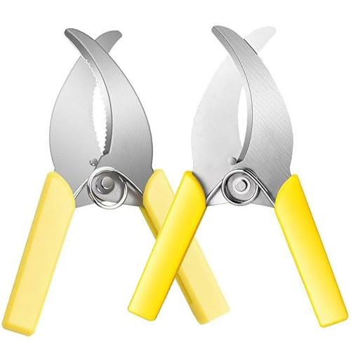 2 PCS Potted Plant Fruit Tree Orchard Ring Barking Cutter Scissor Professional Grafting Tool Girdling Shear Garden Tree Ring Barking Cutter Scissor (2)