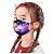 ORT 5PCS Kids Children Washable Reusable Face Bandanas with Ear Straps Breathable Face_Masks Seamless Cartoon Printed Mouth Coverings Anti-Dust Face Bandanas for Students Back to School Outdoor