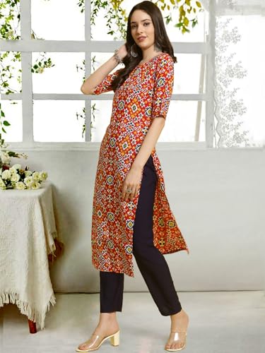Image of Tee Projekt Straight Kurta & Pant for Women Ethnic Kurta Set for Women (Pack of 2)