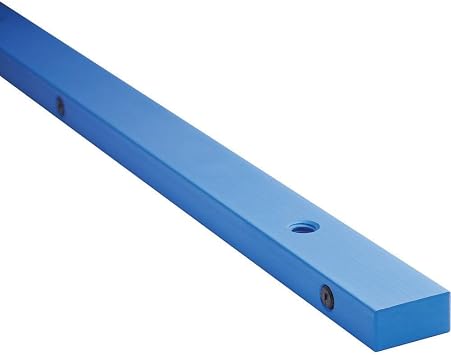 قضيب ميتري من الألومنيوم Rockler مقاس 24 بوصة - قضيب من الألومنيوم لحركة الانزلاق السلس على مناشير الطاولة، وطاولات التوجيه، ومناضد العمل، والمزيد لأي ملحقات فتحة ميتري قياسية مقاس 3/4 بوصة x 3/8 بوصة لمنشار الطاولة