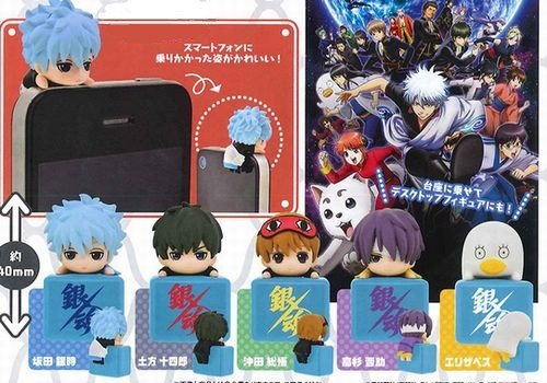 銀魂 ダブルジャックマスコット ガシャポン 全5種セット