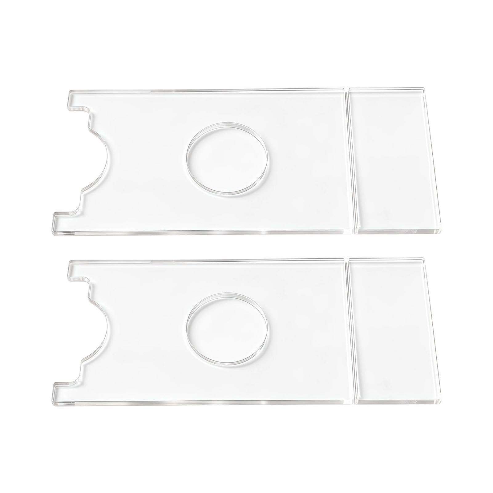 Bloqueador antideslizante transparente para sofá, protector ajustable contra roces en pared