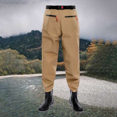 Waders de pêche légers à adhérence maximale et poches de rangement - 3