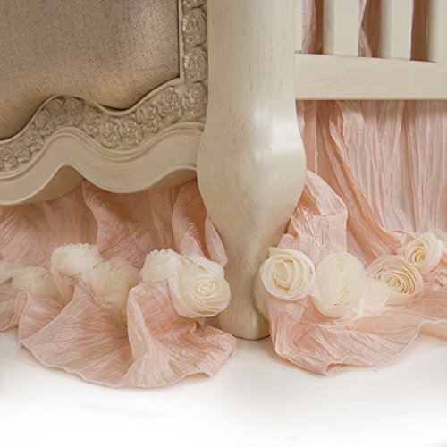 Glenna Jean Victoria Mini Crib Fitted Sheet, Pink #TOP10